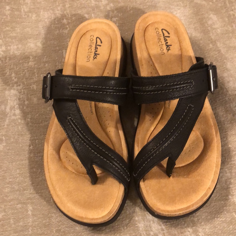 Clarks Women's Black Sandals